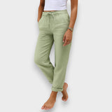 MAYLORA | Pantalones de lino