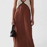 Diamond Vestido Boho de Verano con Escote en V