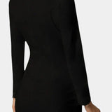 Heidi Vestido Blazer de Doble Botonadura con Corte Estructurado