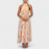 Sofia - Vestido estampado acuarela