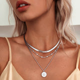 Roselina | Collar de capas