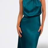 Niva | Vestido Largo de Satén