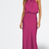 Niva | Vestido Largo de Satén