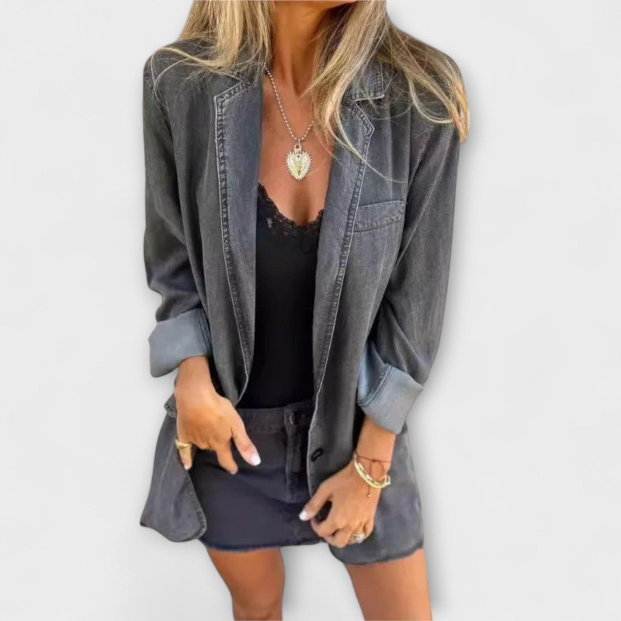 Nayara | Blazer vaquero