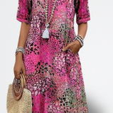Florencia Vestido Midi Vibrante