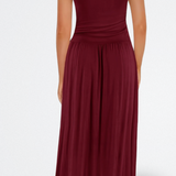 Mara Vestido Midi Sin Tirantes