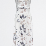 Sorelle Vestido Largo Elegante con Flore