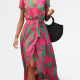 Kaelani | Vestido Midi Cruzado