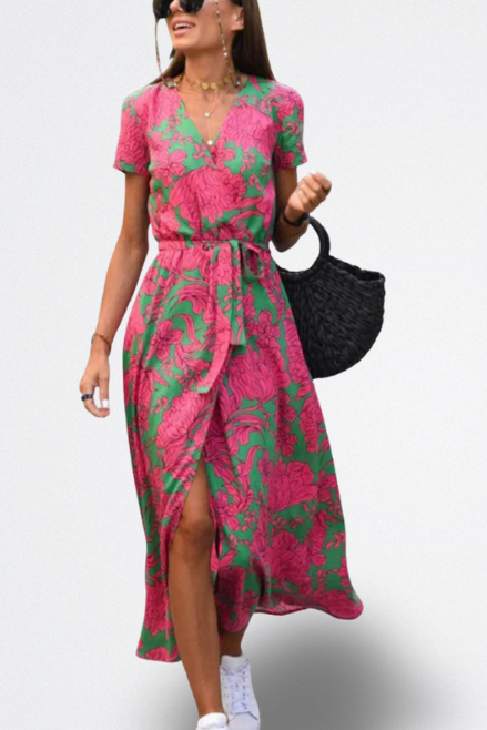 Kaelani | Vestido Midi Cruzado
