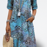 Florencia Vestido Midi Vibrante