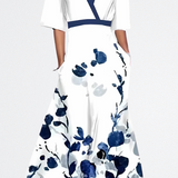 Elena | Vestido Elegante de Manga Corta