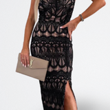Cleo Rose | Vestido Midi de Encaje