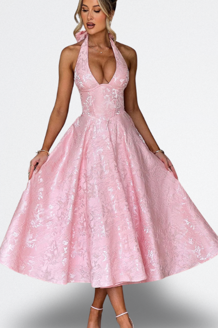 Amaranta Vestido Encanto de Satén