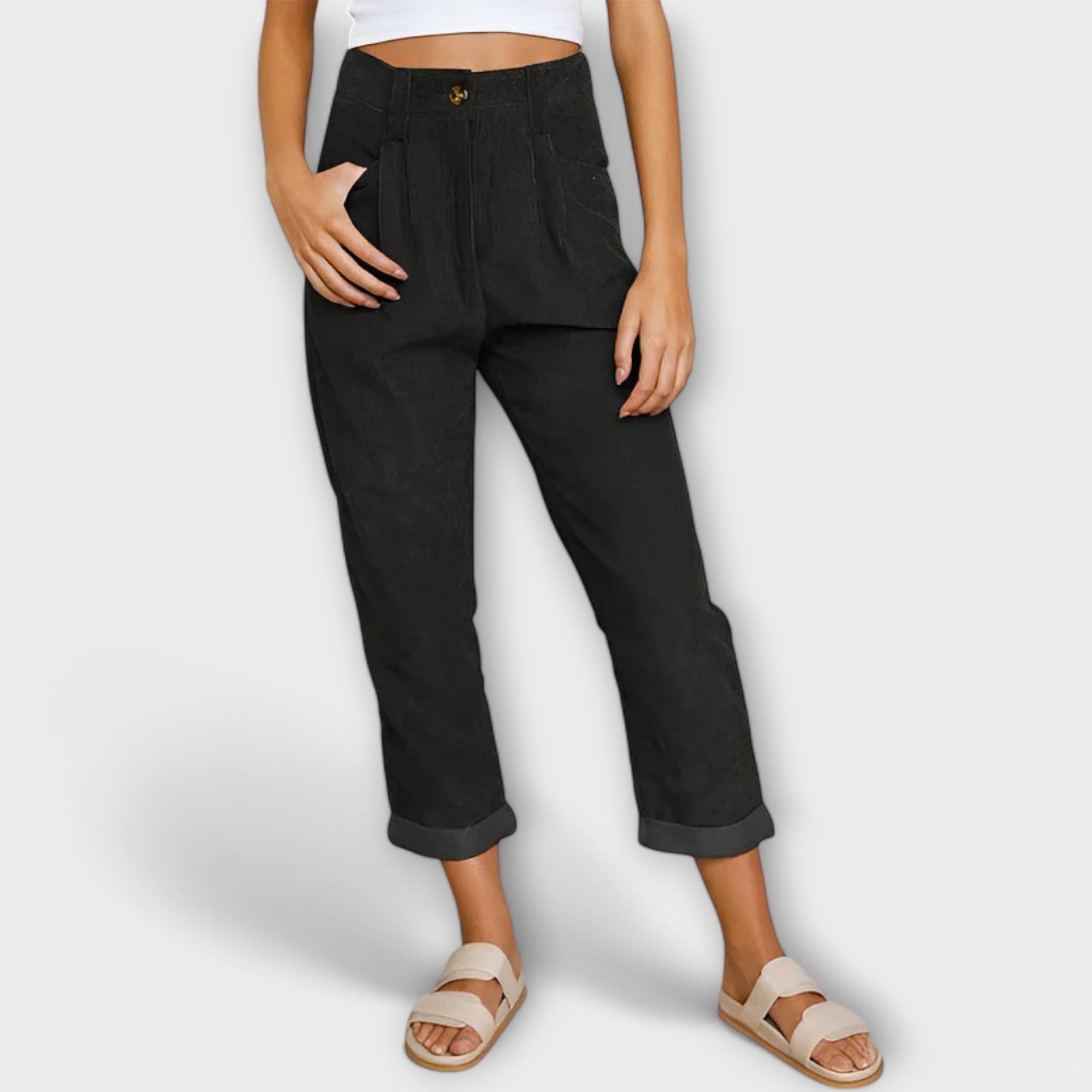 Jana – Pantalón de pana moderno