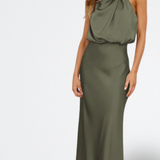 Niva | Vestido Largo de Satén
