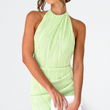 Ceila | Vestido Midi Plisado