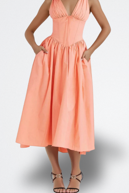 Aurora Vestido de Verano Elegante