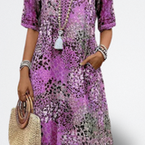 Florencia Vestido Midi Vibrante