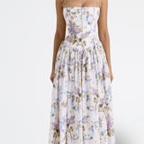 Cielle | Vestido Floral con Corsé
