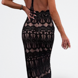 Cleo Rose | Vestido Midi de Encaje