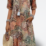 Florencia Vestido Midi Vibrante