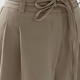 Sophie Pantalones de pierna ancha con cordones