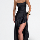 Vera | Vestido Largo de Satén