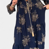Yaiza Vestido Flowy Vintage