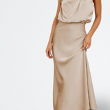Niva | Vestido Largo de Satén