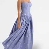 Cielle | Vestido Floral con Corsé