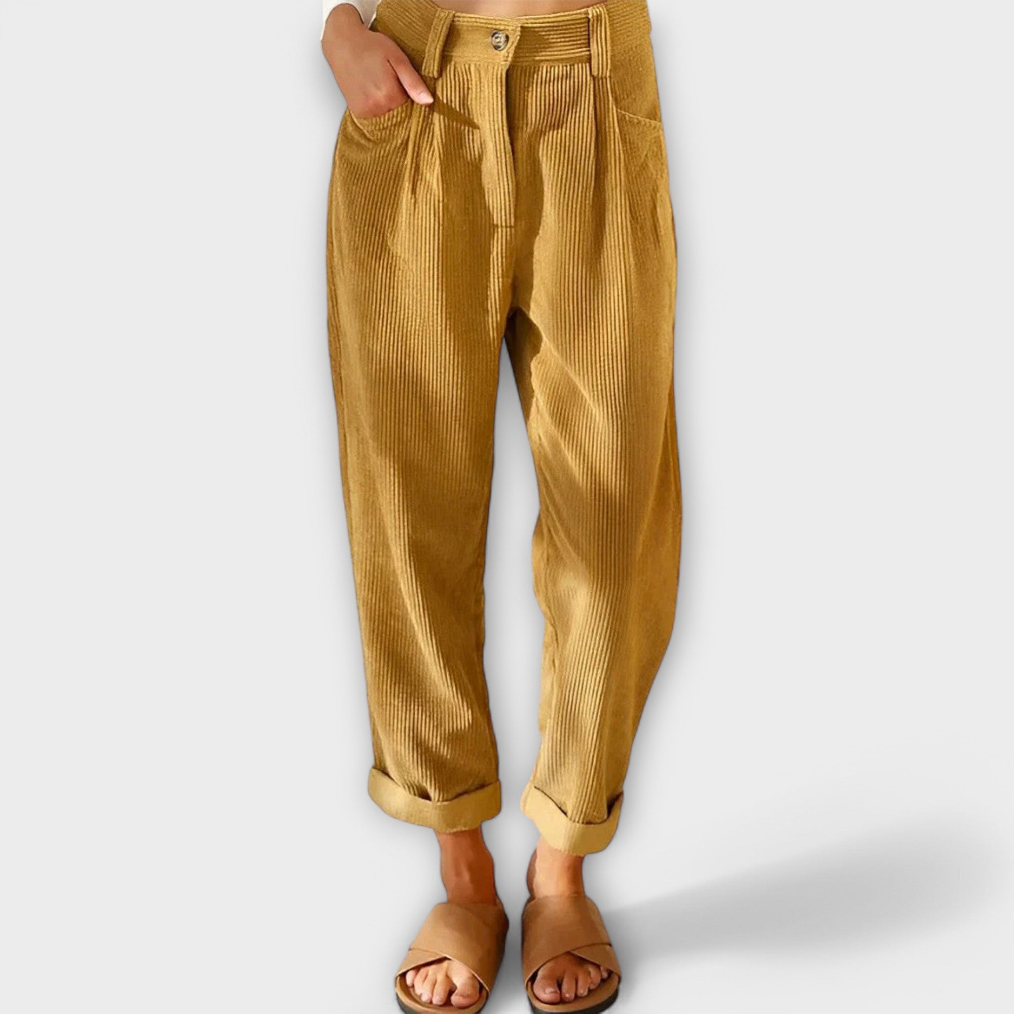 Jana – Pantalón de pana moderno
