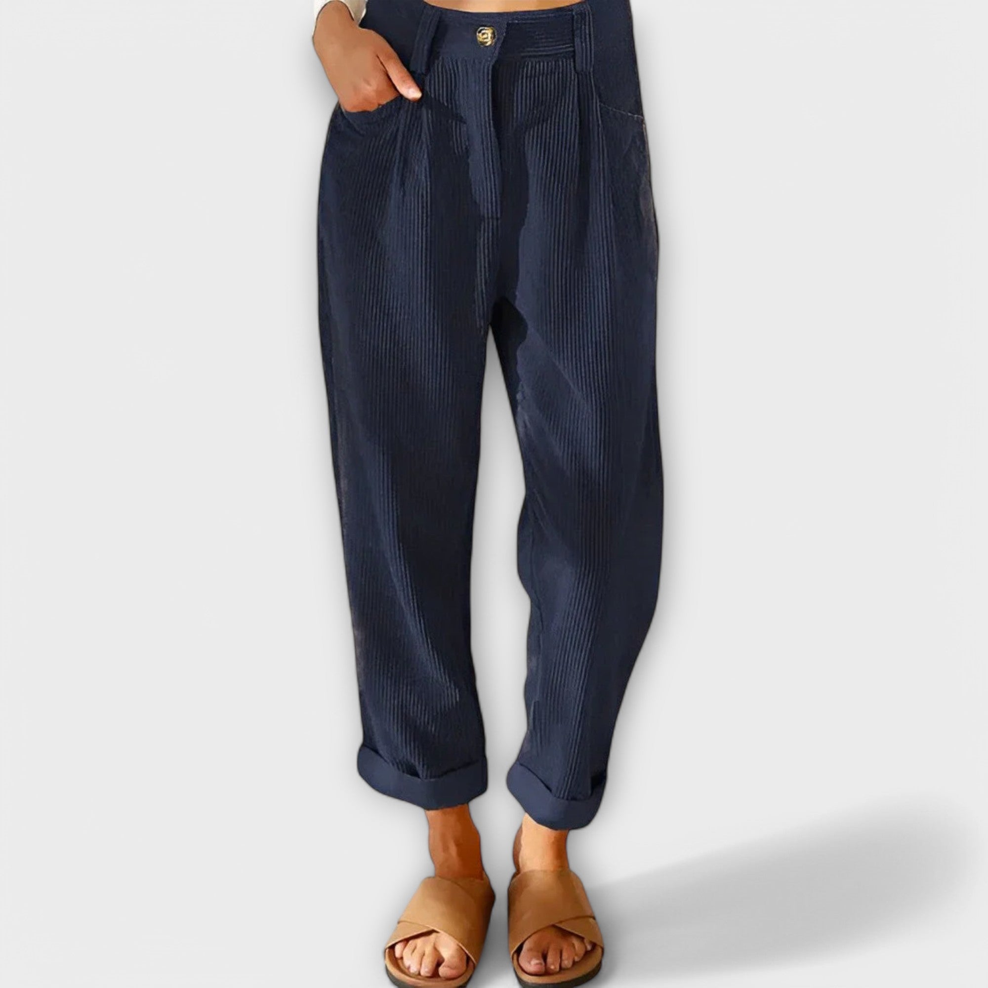 Jana – Pantalón de pana moderno