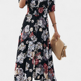 Bonnie Vestido de Verano con Estampado Floral y Silueta Definida