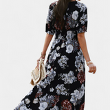 Bonnie Vestido de Verano con Estampado Floral y Silueta Definida