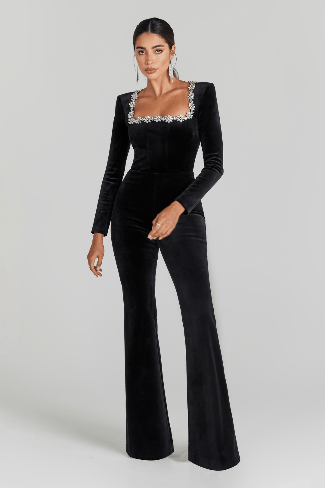 Celeste – svart jumpsuit
