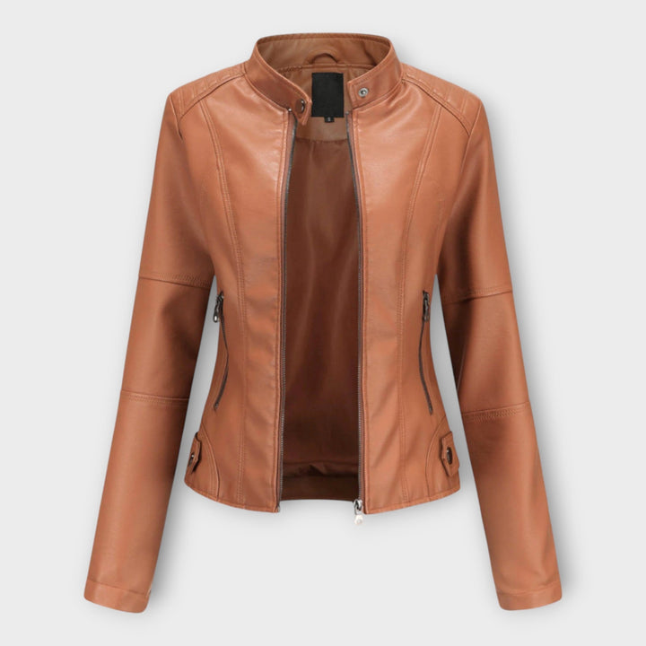 Elegant skinnjacka med modern siluett och tidlös estetik