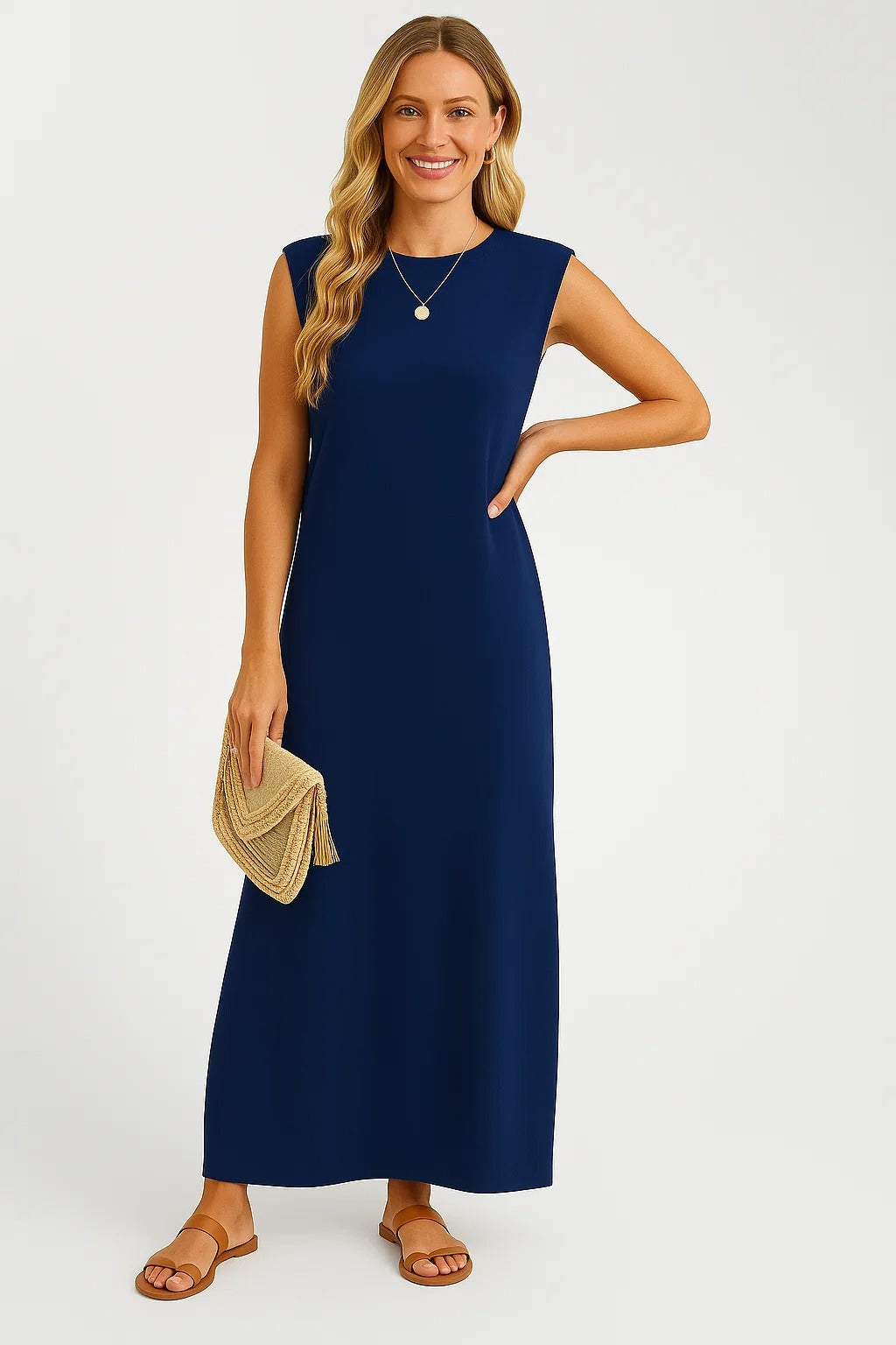 Stella - Vestido Largo Fluido