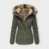 Emine - Chaqueta de Forro de Piel Acogedora
