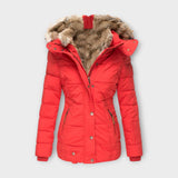 Emine - Chaqueta de Forro de Piel Acogedora