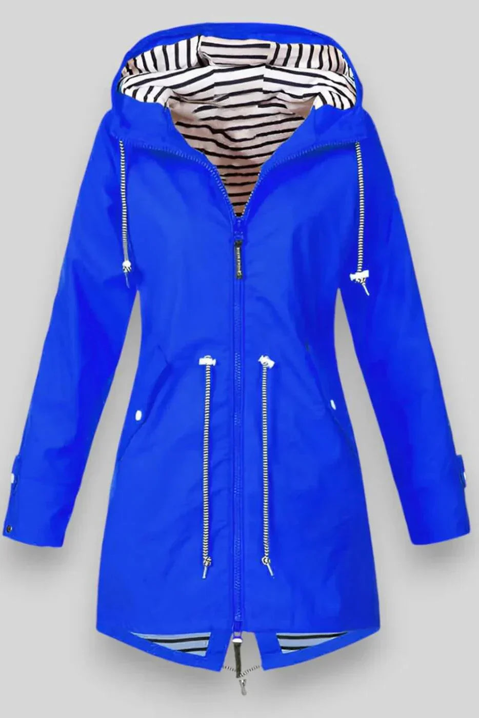 Chaqueta de Lluvia Impermeable Aria Estilosa para Uso Diario