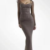 Missi - Vestido Largo con Glamour