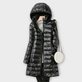 Annika - Chaqueta de plumas ultraligera e impermeable