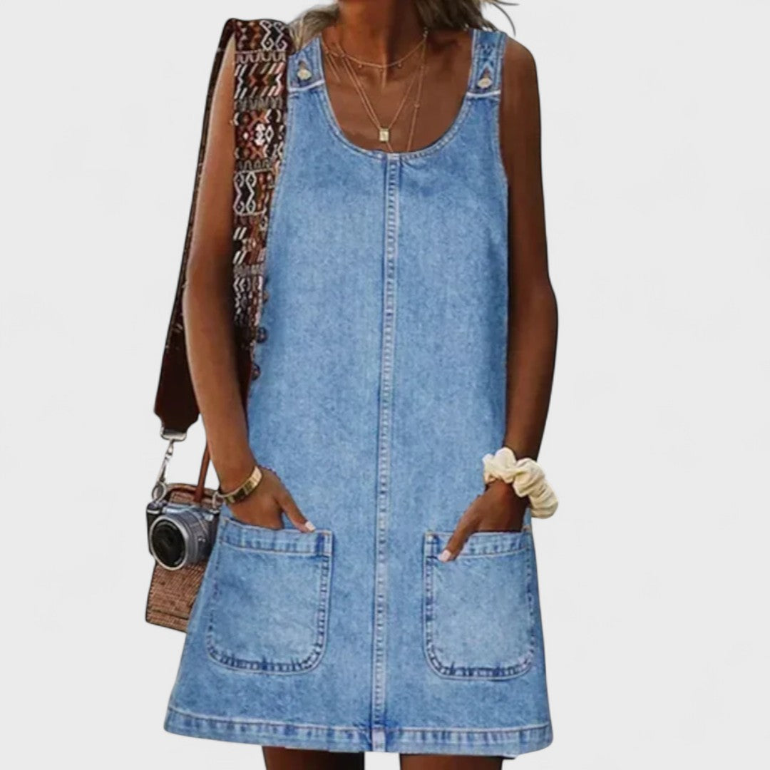 Sophie – jeansklänning för sommaren