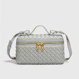 Milla Bolso Mini Woven con Accesorios Dorados