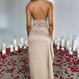 Emberly Vestido Maxi de Un Solo Hombro