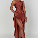 Emberly Vestido Maxi de Un Solo Hombro