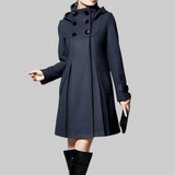 Aria | Abrigo de lana elegante con capucha