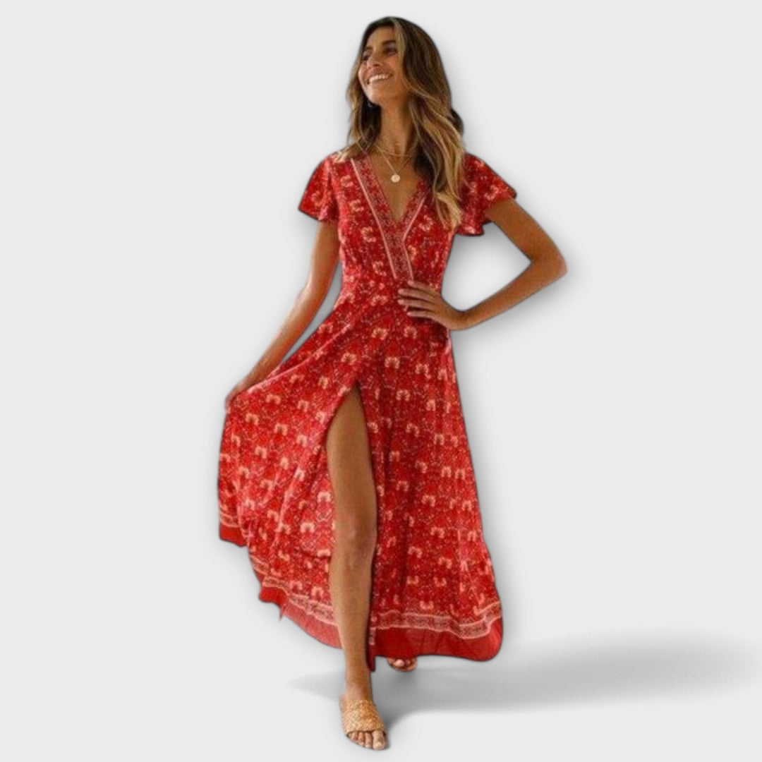 Brioni – boho midiklänning