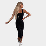 Manon | Conjunto de vestido midi y cárdigan