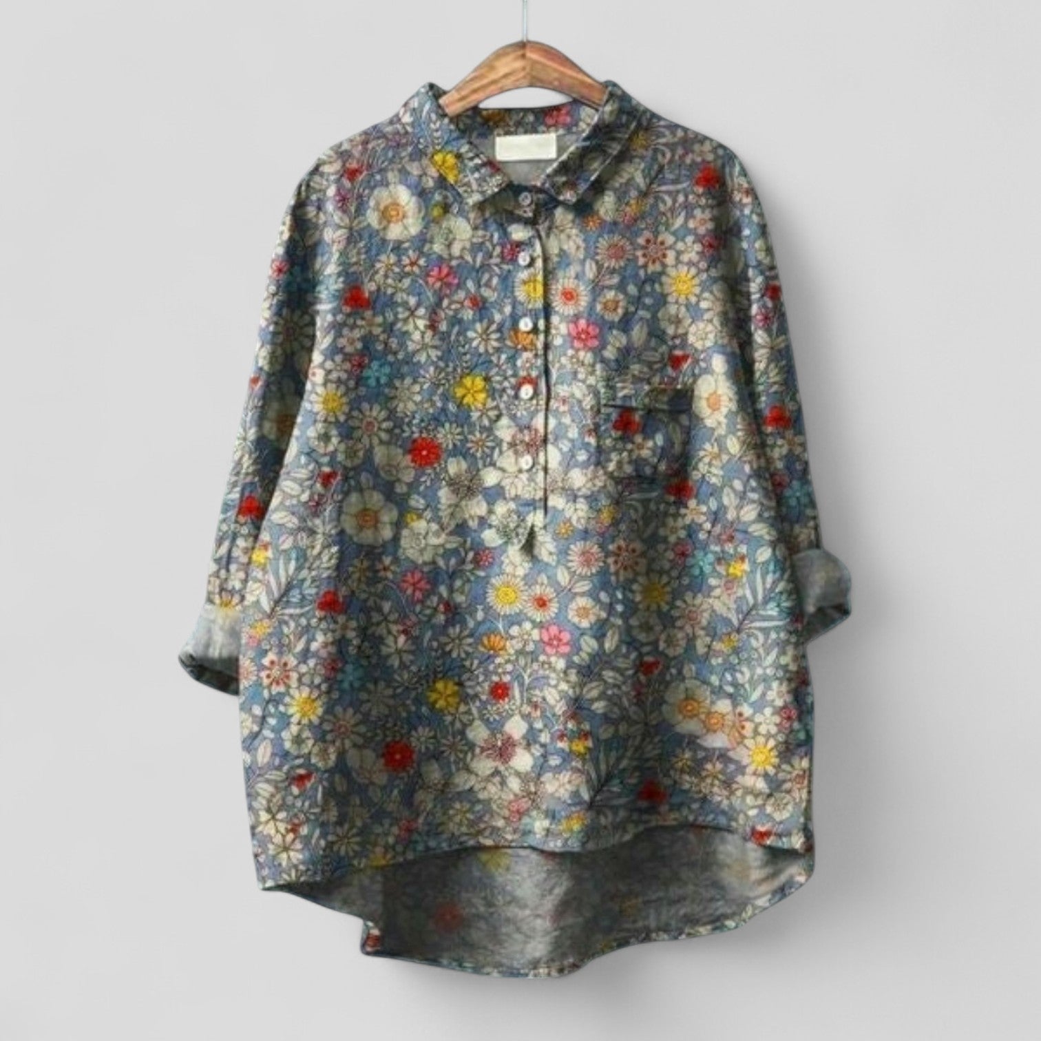 Adriana | Blusa de lino